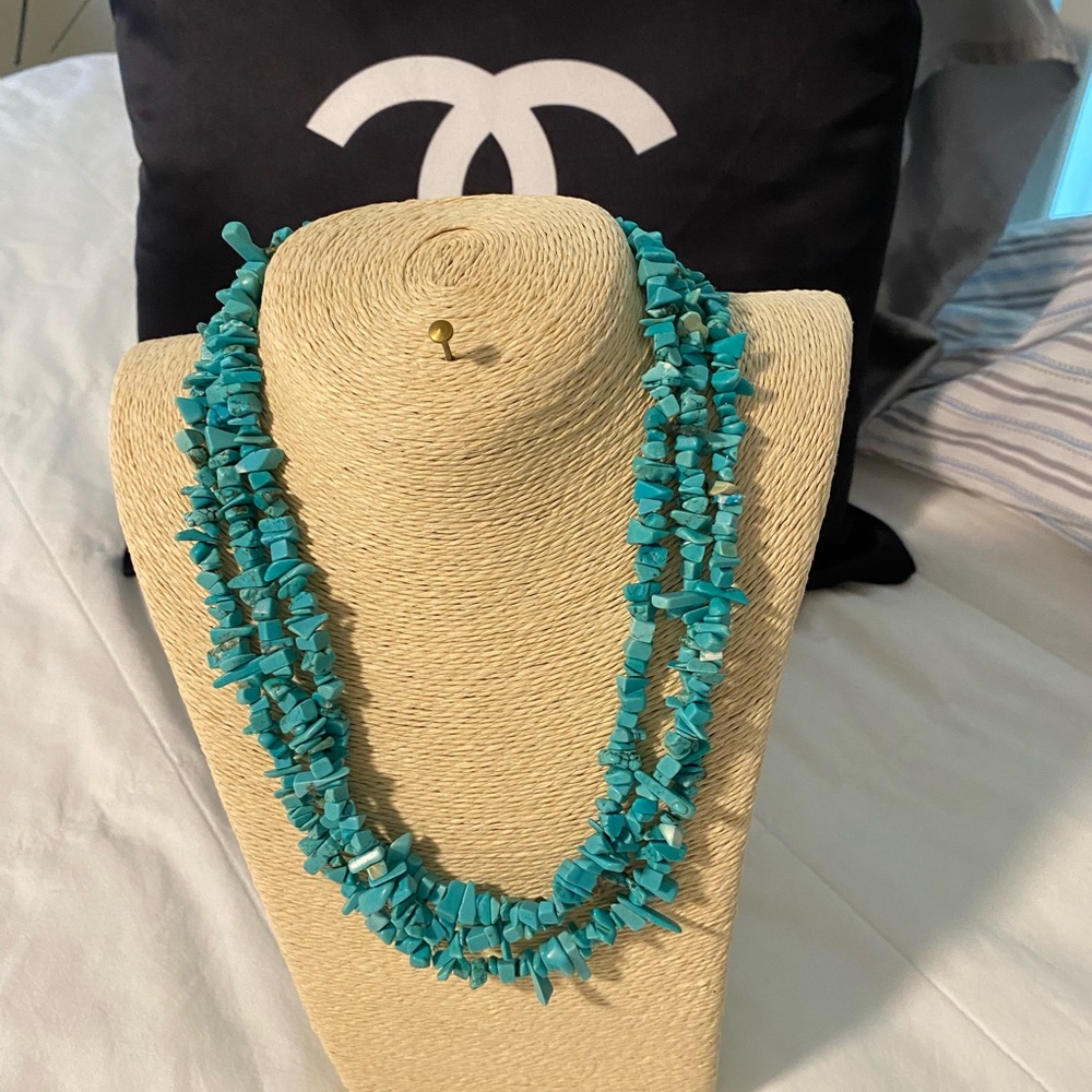Jay King Mine Finds Turquoise nugget Necklace
